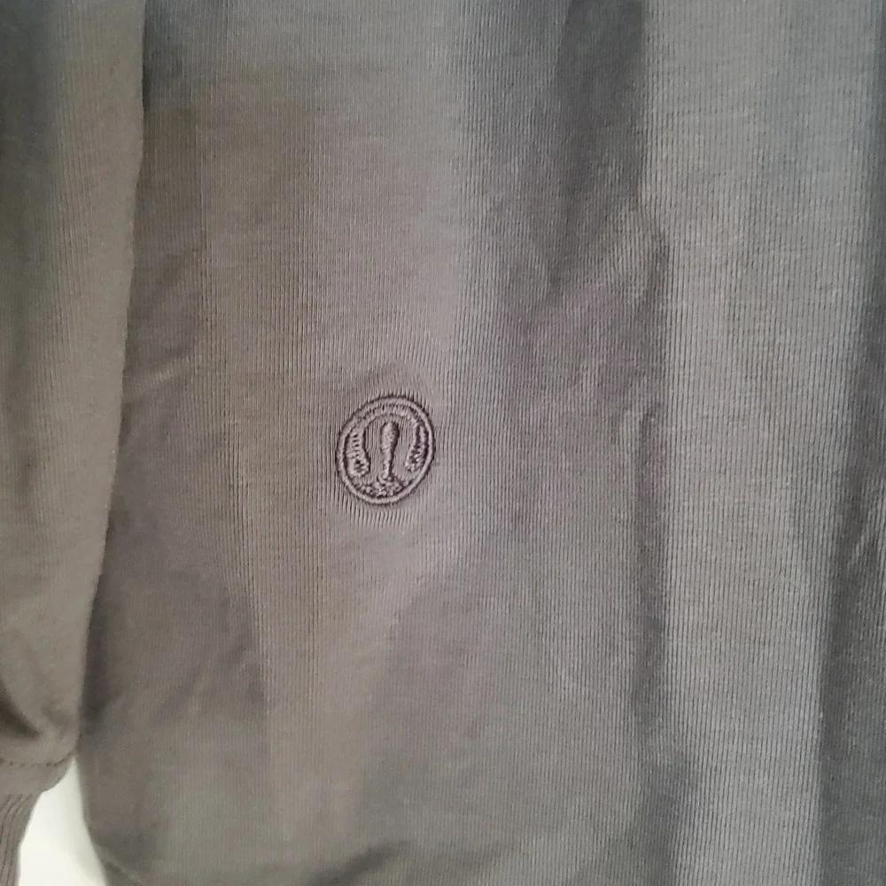 NWT Lululemon All Yours Cotton Long Sleeve Sz S(sz6) ONXY Gray - Picture 4 of 5